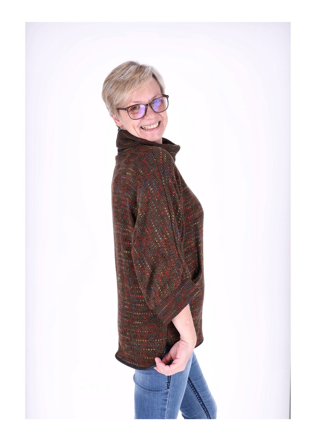 Damen Shirt mit Rollkragen