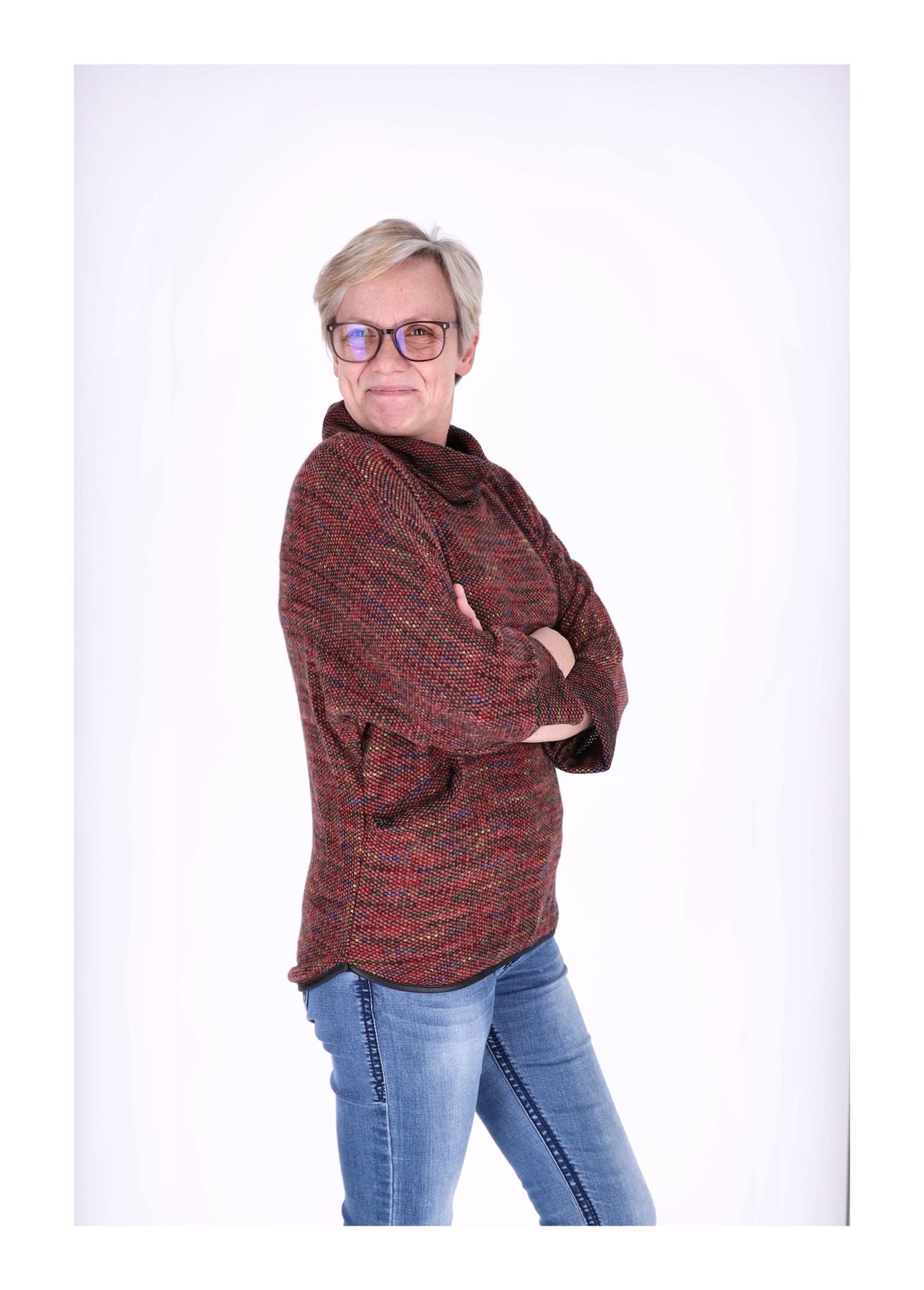 Damen Shirt mit Rollkragen