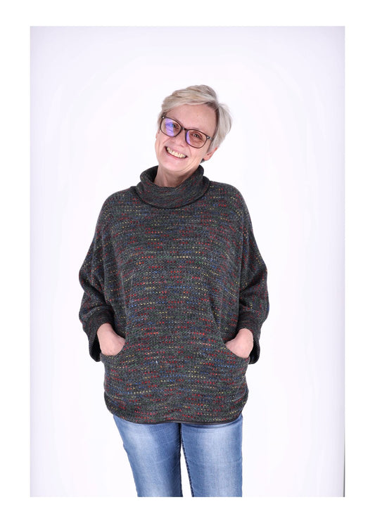 Damen Shirt mit Rollkragen