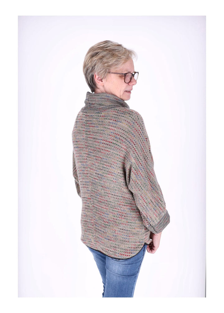 Splash of Color Damen Shirt Rollkragen