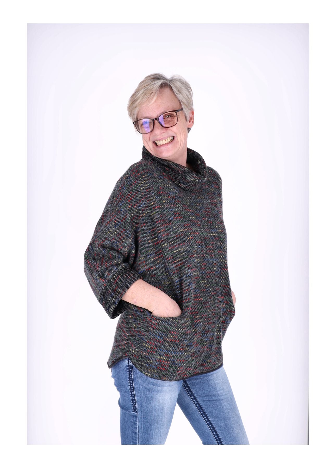 Damen Shirt mit Rollkragen