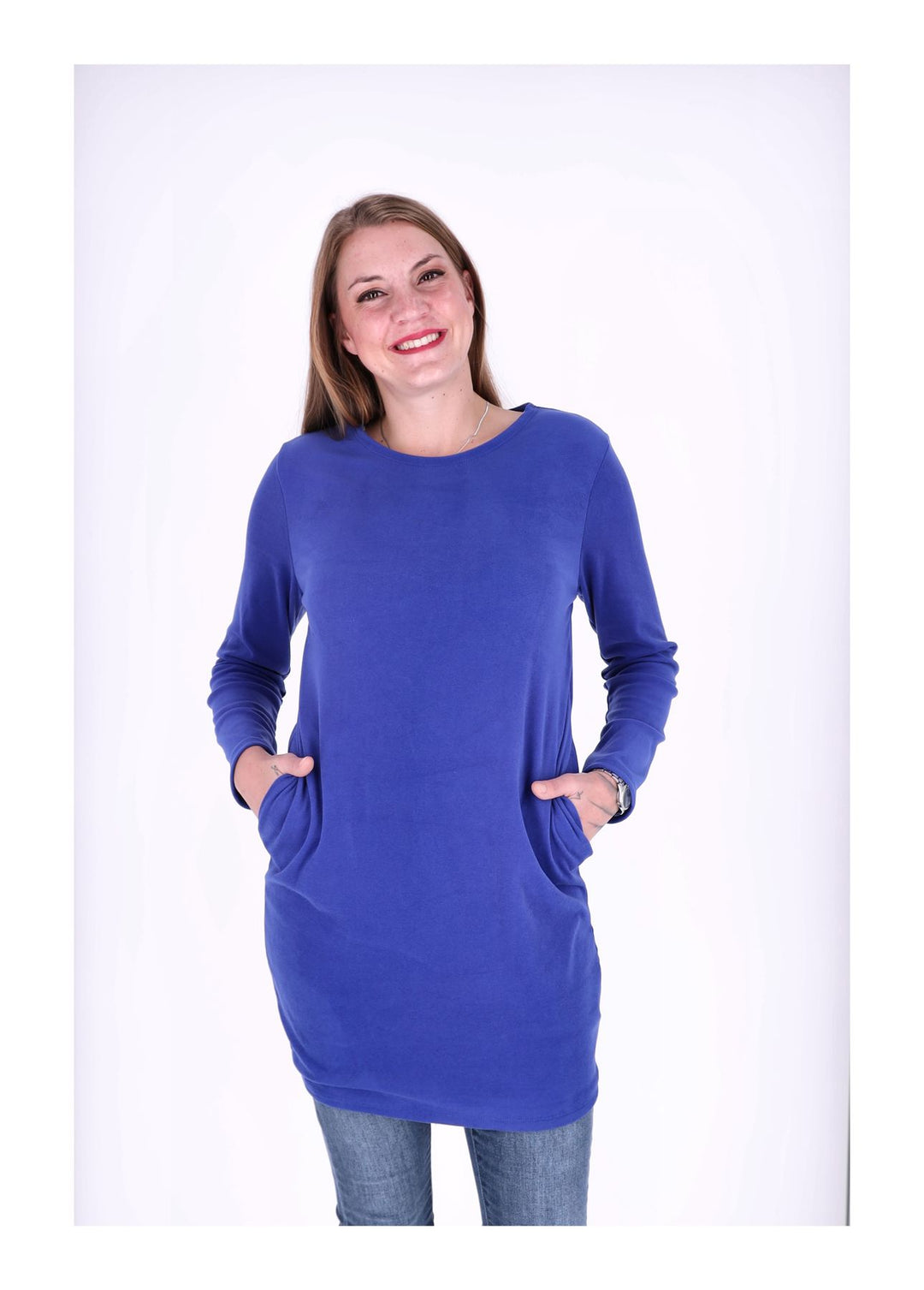 Splash of Color Damenkleid mit Seitentaschen