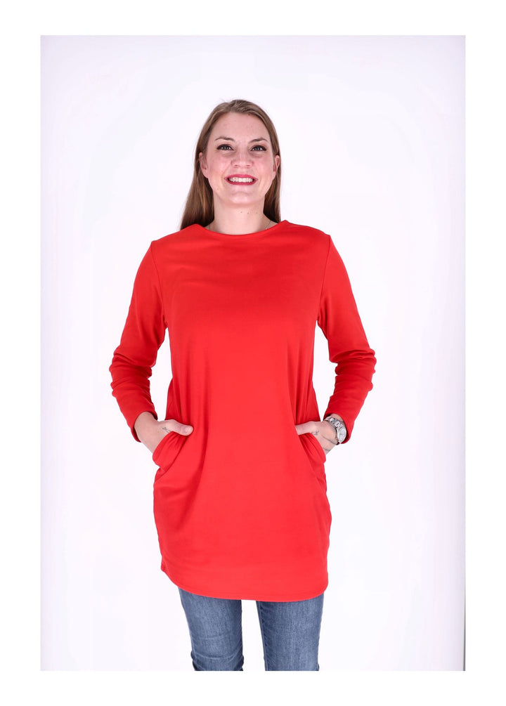 Splash of Color Damenkleid mit Seitentaschen