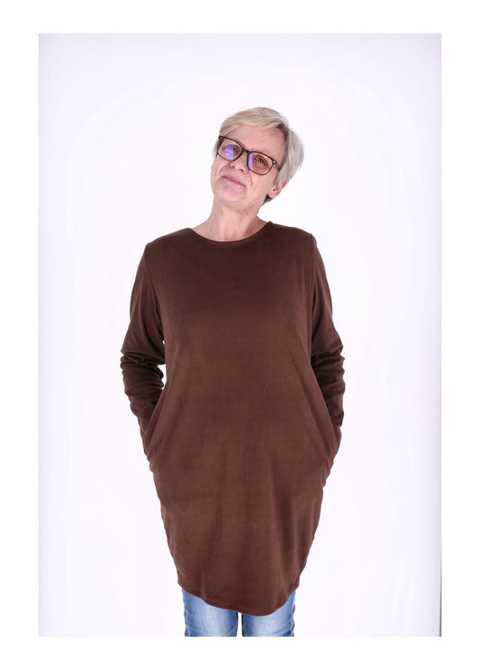 Kleid Seitentaschen
