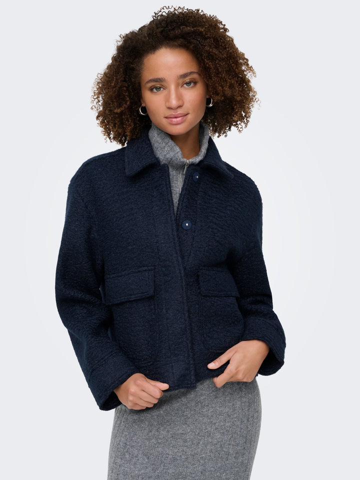 Damen ONLSANNE BOUCLE SHORT JACKET BF OTW