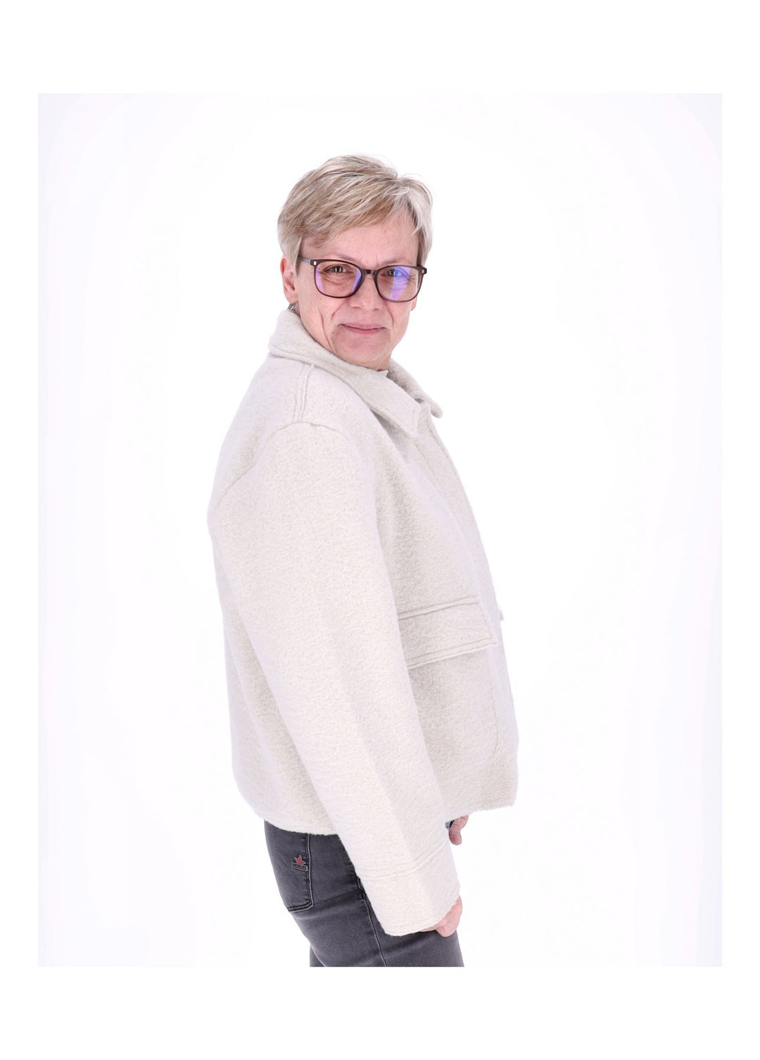 Damen ONLSANNE BOUCLE SHORT JACKET BF OTW