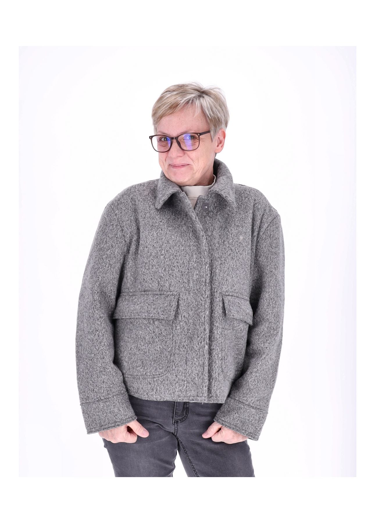 Damen ONLSANNE BOUCLE SHORT JACKET BF OTW