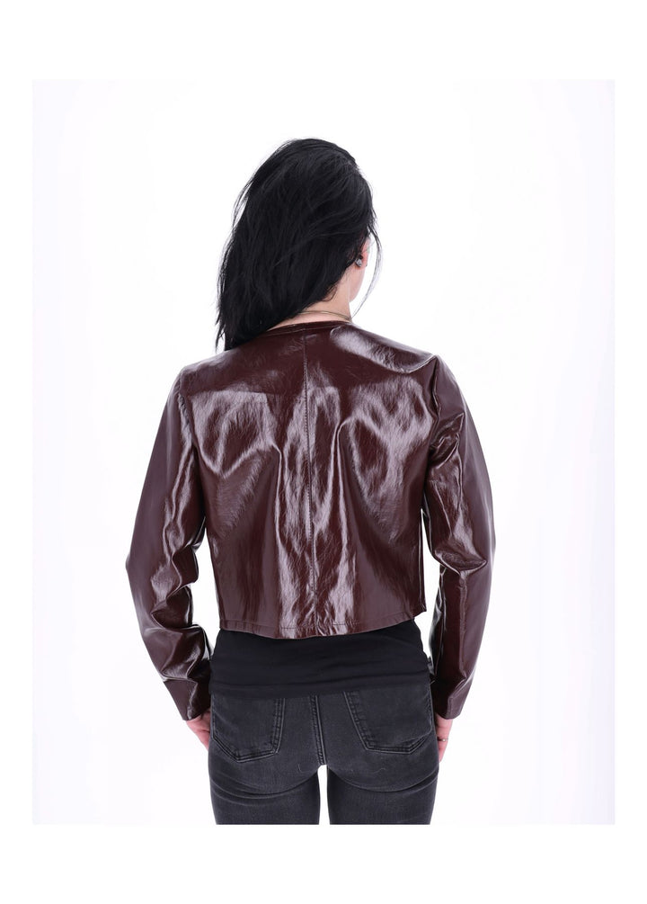 Fakelederjacke Bolero