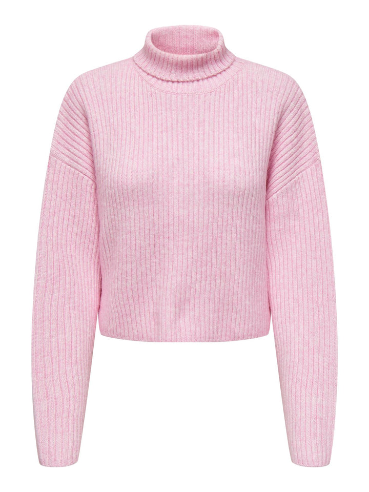 Damen ONLMELANIE L/S ROLLNECK PULLOVER KN