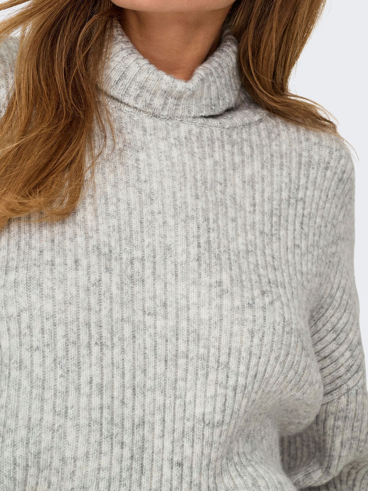 Damen ONLMELANIE L/S ROLLNECK PULLOVER KN
