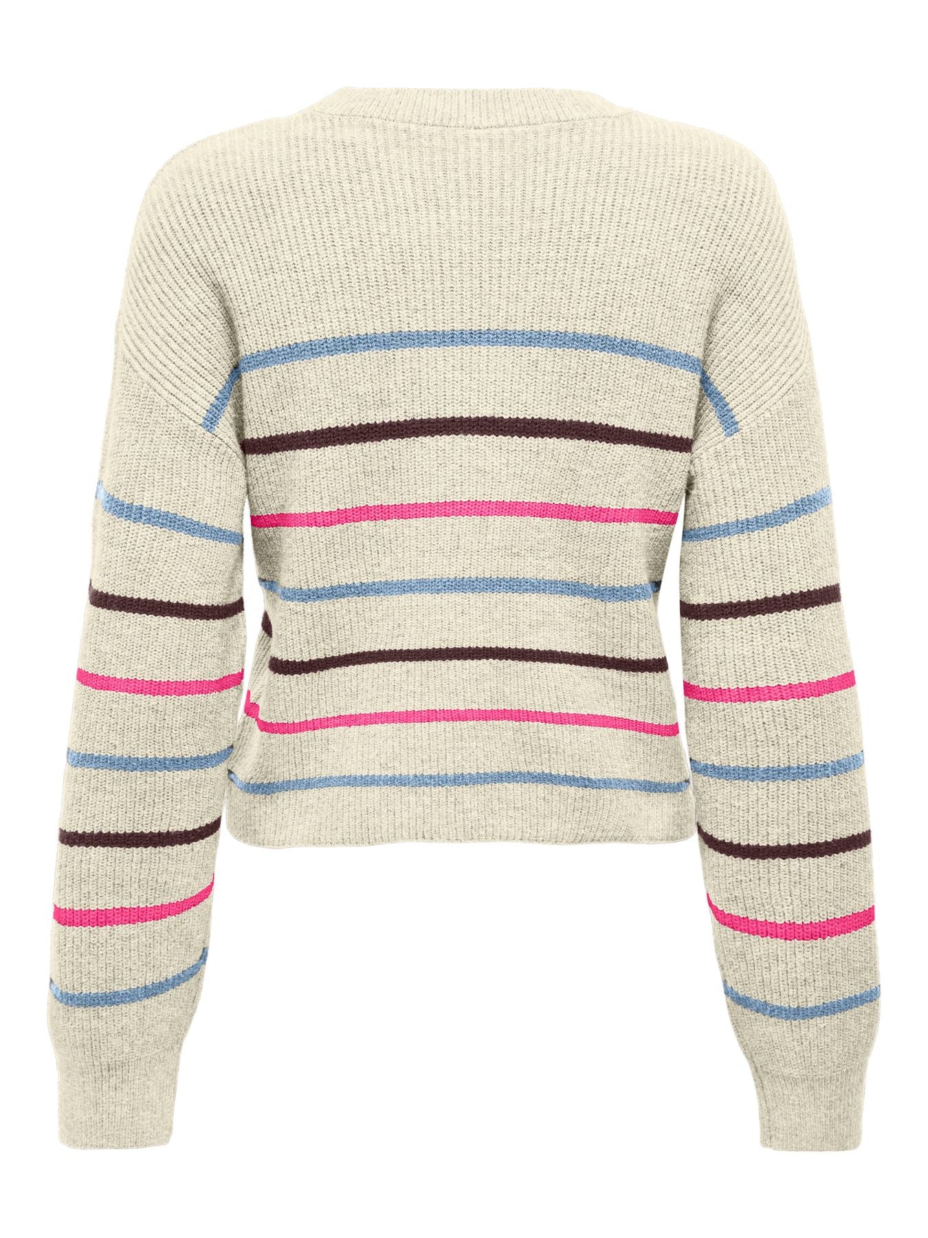 Damen ONLIBI LS STRIPE O-NECK CC KNT