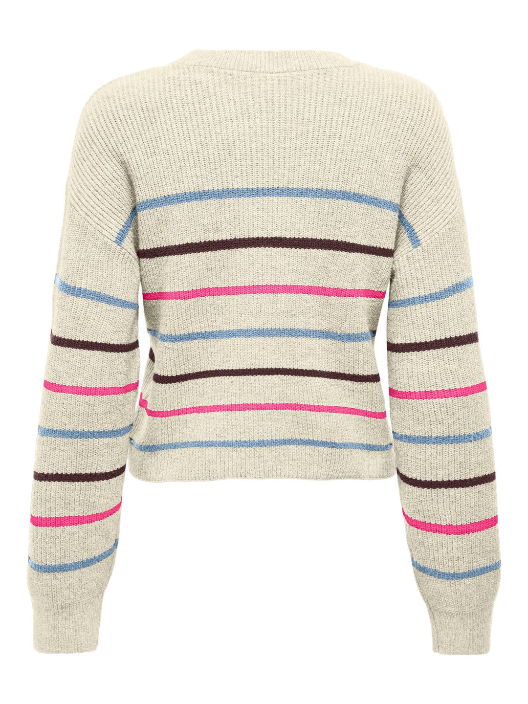 Damen ONLIBI LS STRIPE O-NECK CC KNT