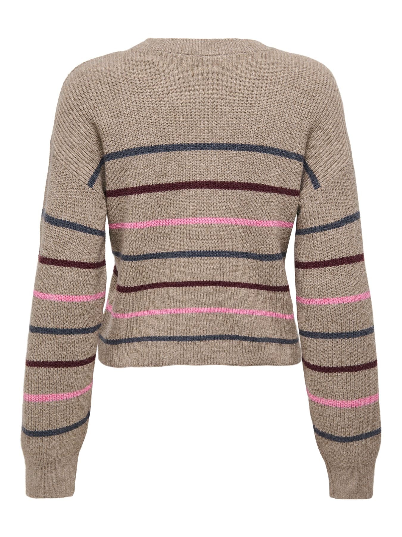 Damen ONLIBI LS STRIPE O-NECK CC KNT