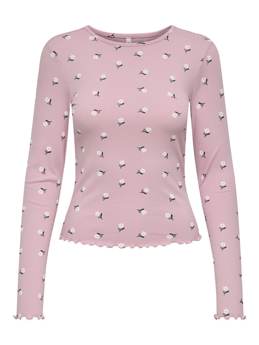 Damen ONLINA L/S O-NECK TOP JRS