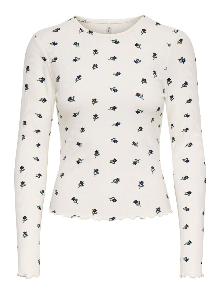Damen ONLINA L/S O-NECK TOP JRS