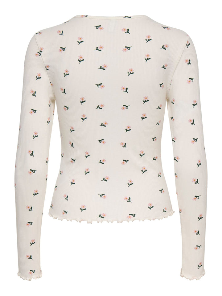 Damen ONLINA L/S O-NECK TOP JRS