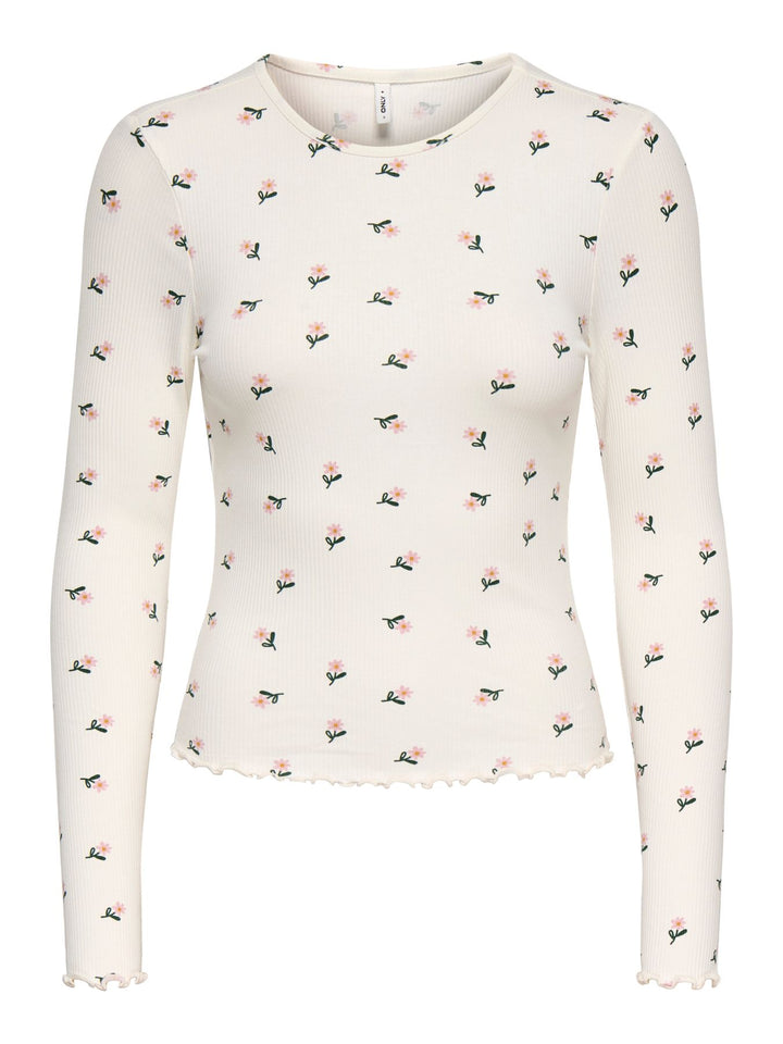 Damen ONLINA L/S O-NECK TOP JRS