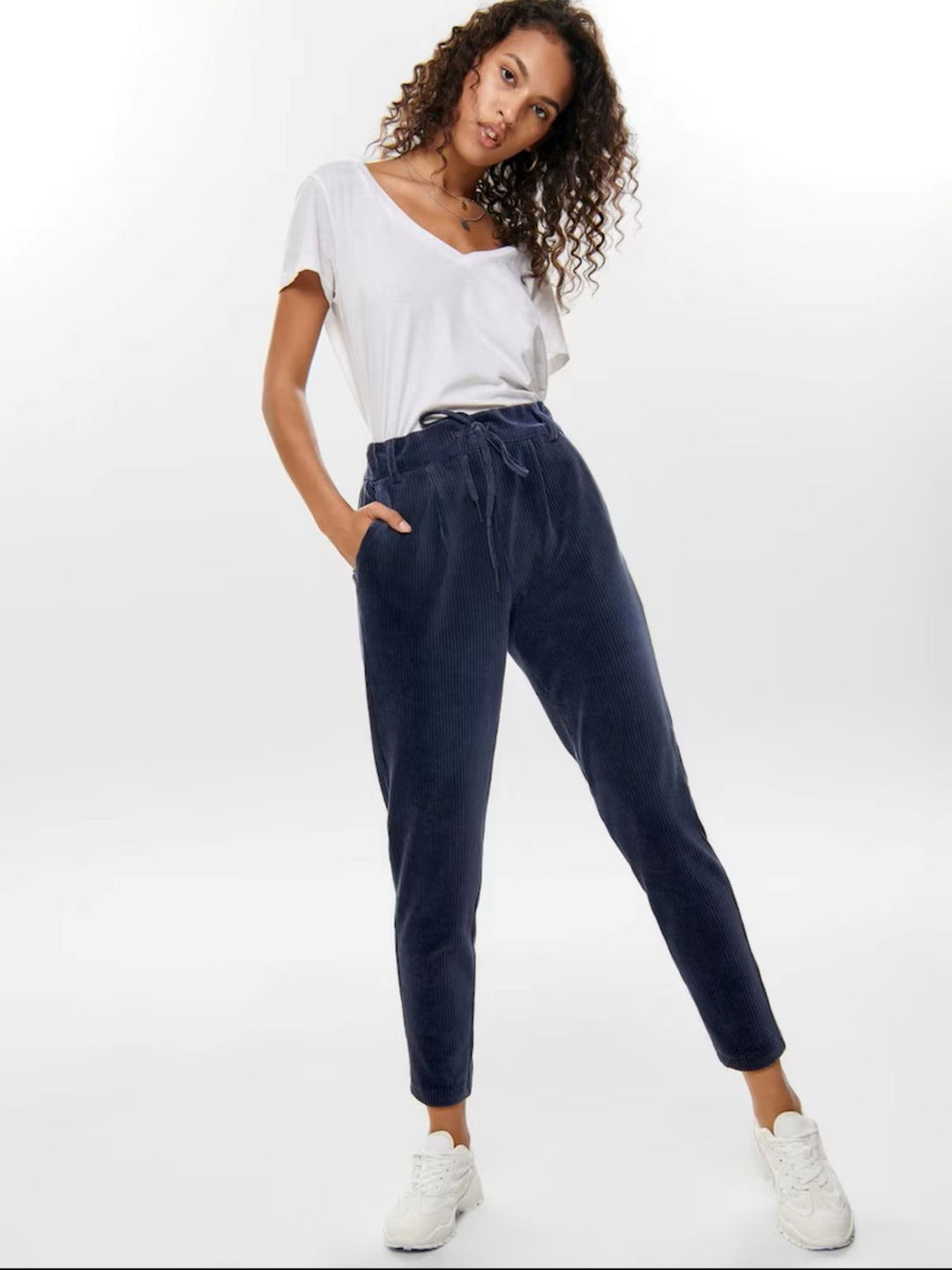 Damen ONLPOPTRASH-LIAS LIFE MW CORD PNT B