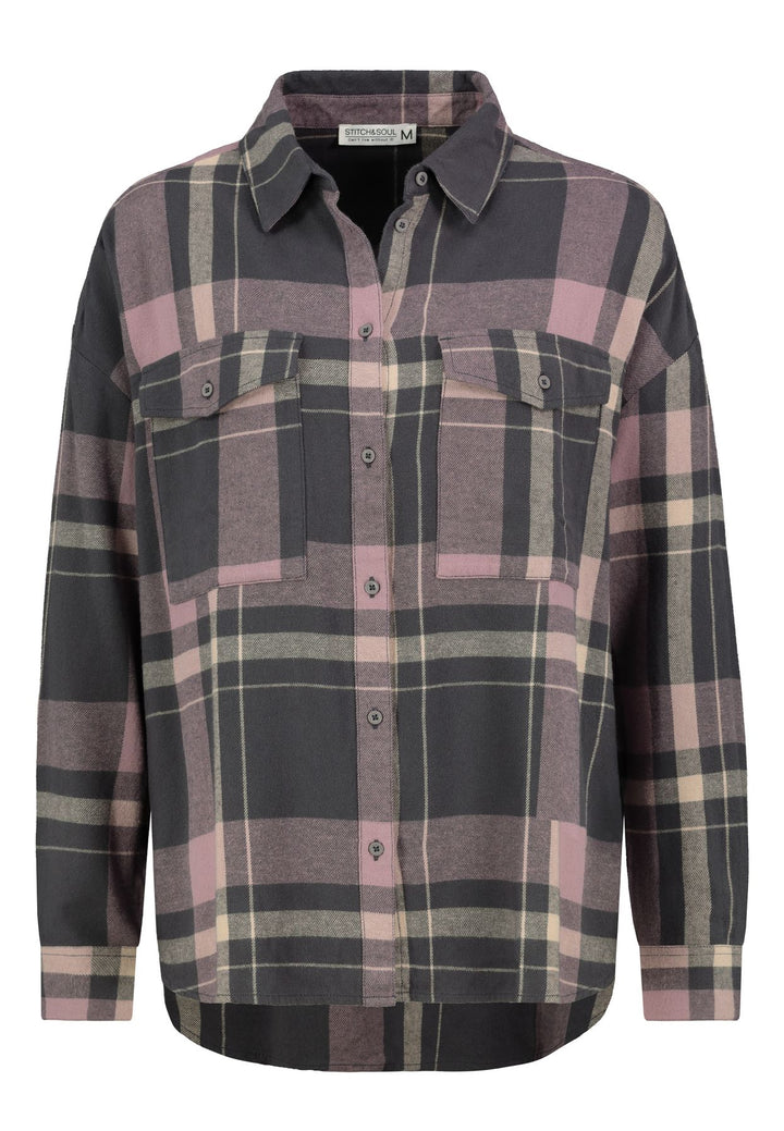 Damen, Bluse langarm