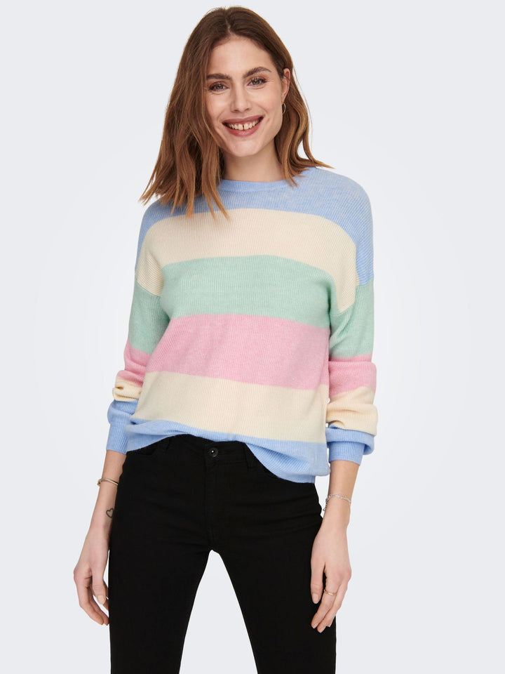 Pullover gestreift
