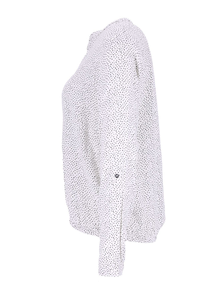 Bluse mit Punkten
