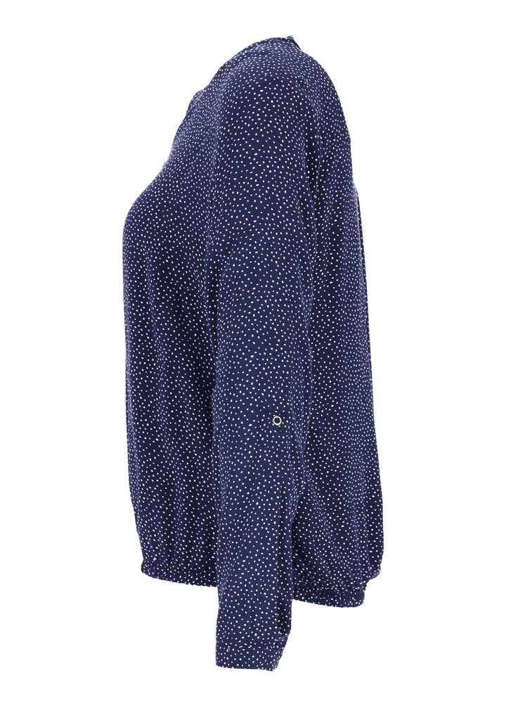 Bluse mit Punkten