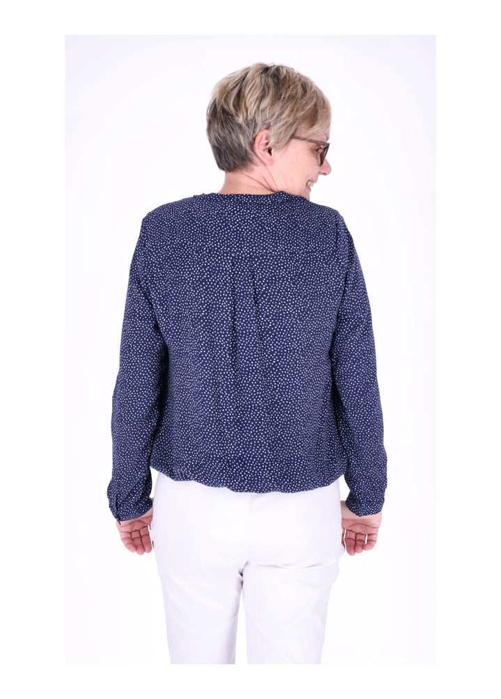 Bluse mit Punkten
