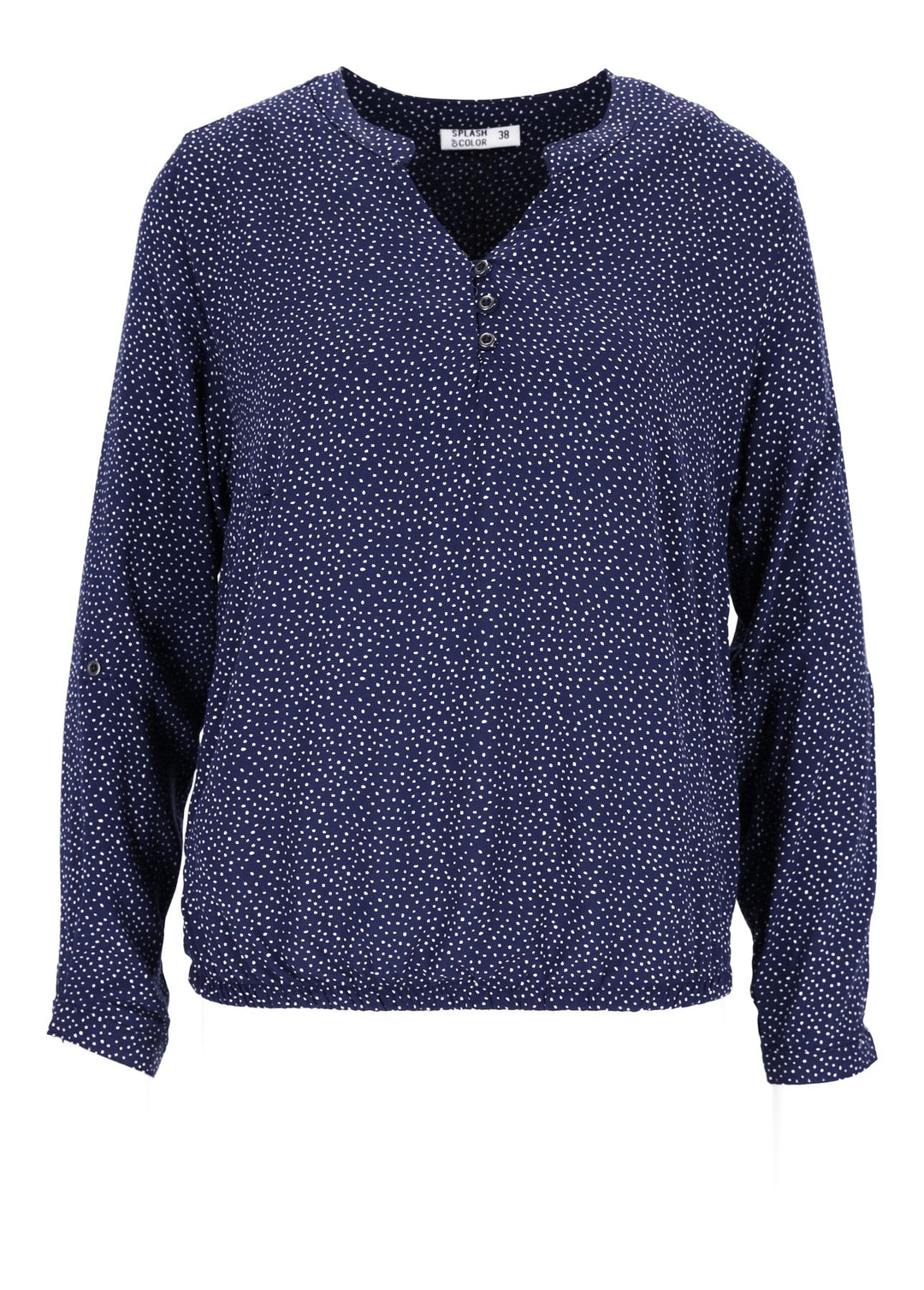 Bluse mit Punkten
