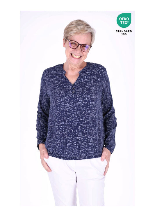Bluse mit Punkten