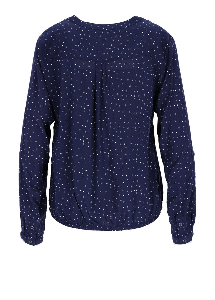 Damen Bluse mit Herz-Print - SPLASH of color