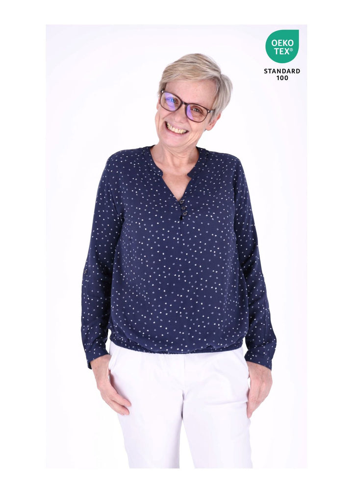 Bluse mit Herzen