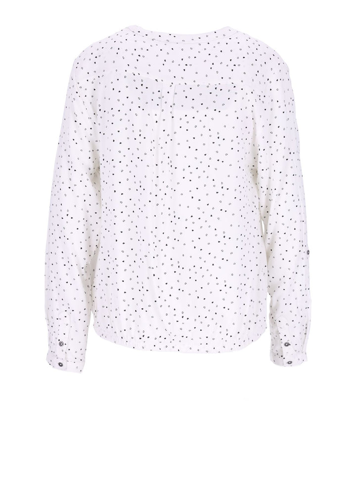 Bluse mit Herzen