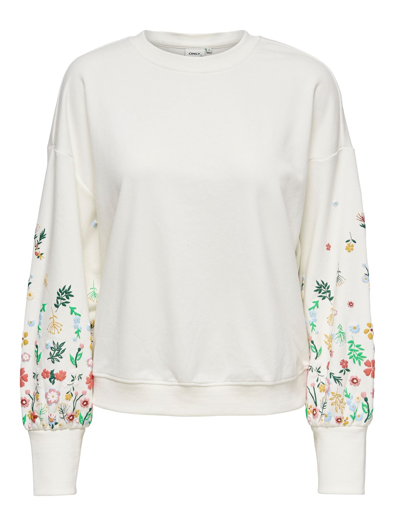 ONLBROOKE L/S O-NECK FLOWER SWT NOO