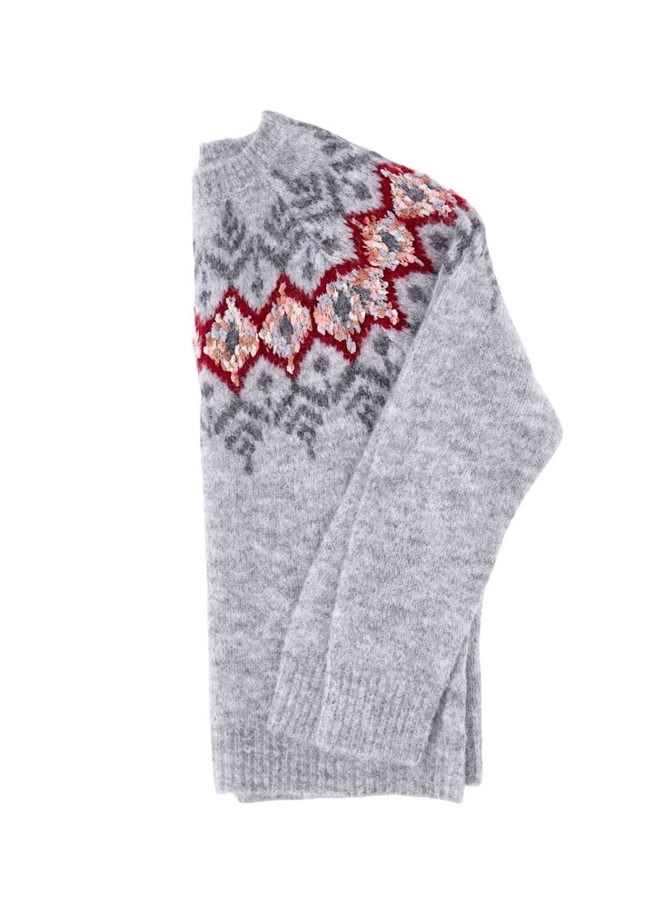 Strickpullover Damen Norwegermuster