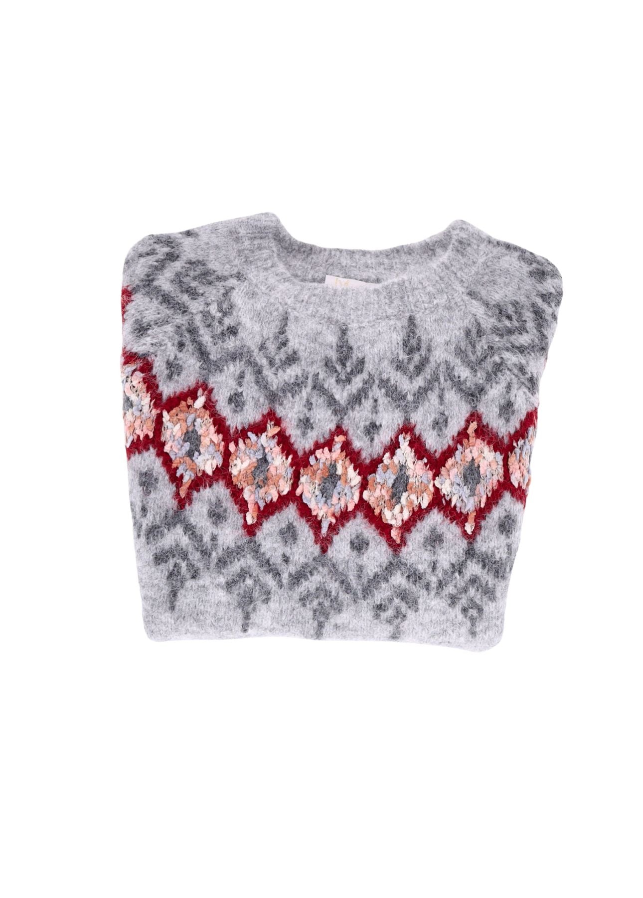 Strickpullover Damen Norwegermuster