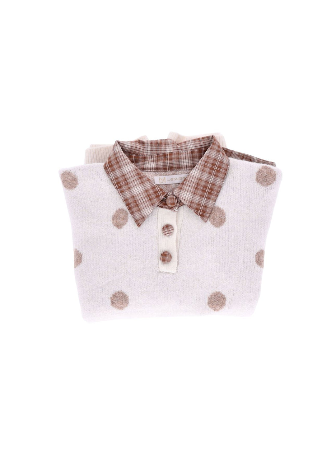 Strickpullover Damen Blusenkragen