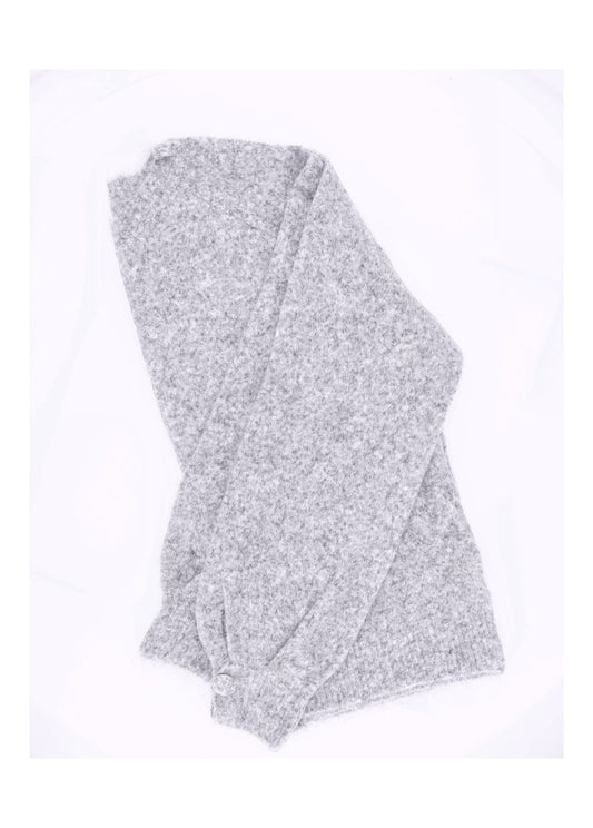 Strickpullover Damen Knopf am Arm