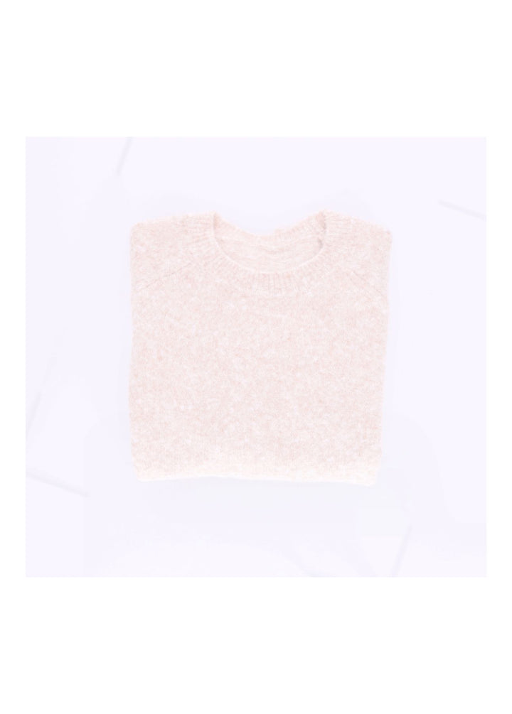 Strickpullover Damen Knopf am Arm