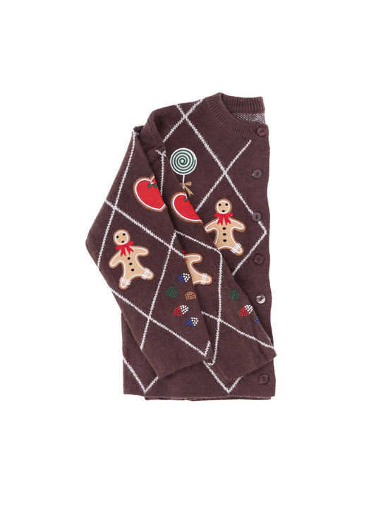 Strickjacke Damen Weihnachten