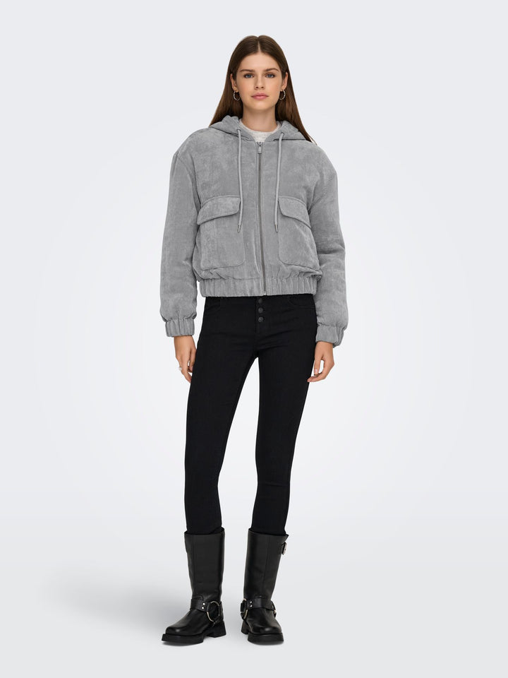 ONLSUVA CORDUROY PADDED SHORT JACKE