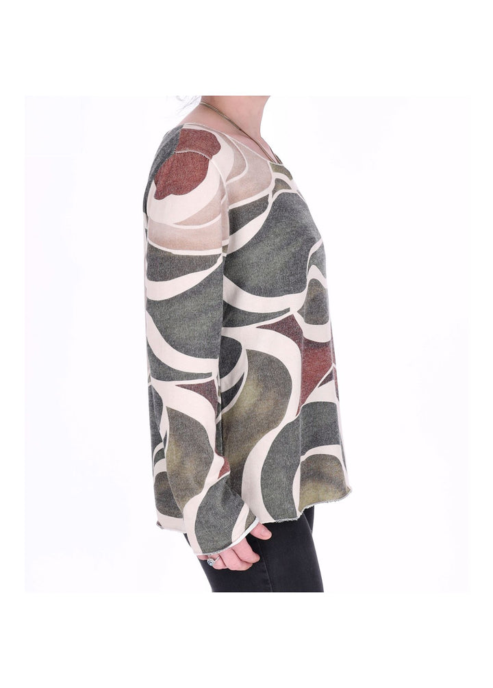 Splash of Color Damen Strickpullover