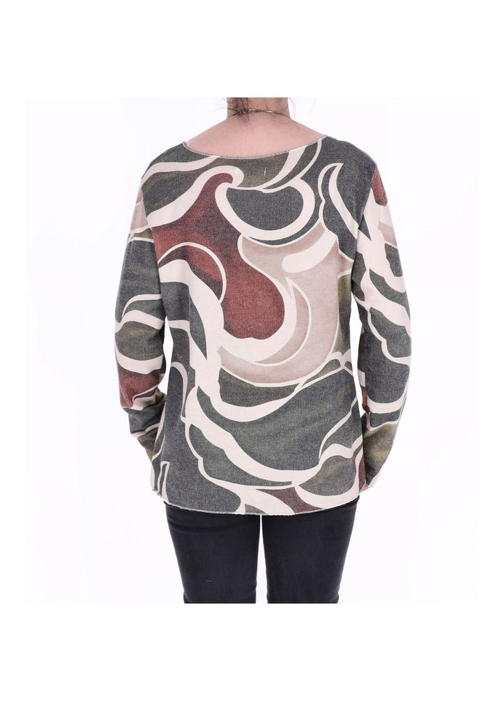 Splash of Color Damen Strickpullover