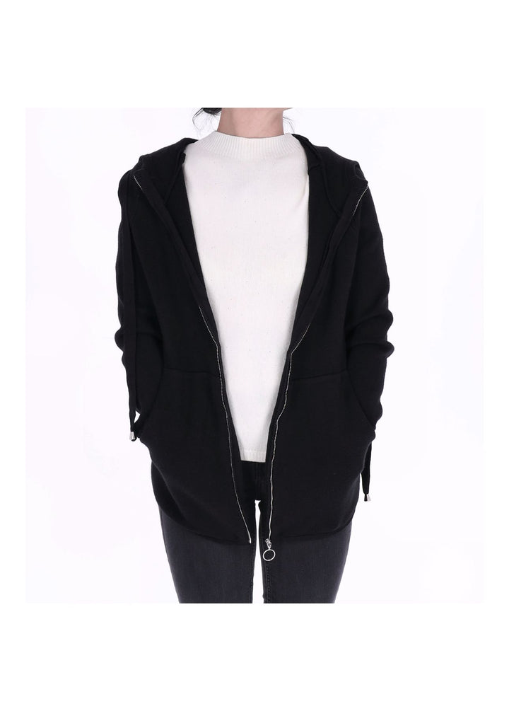 Strickjacke Damen Kapuze