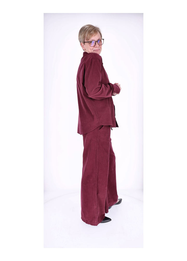 Schlupfhose Damen Feincord