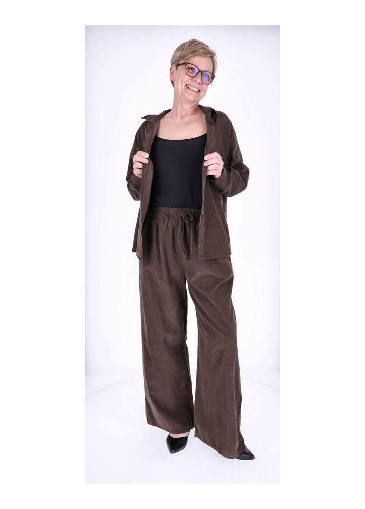 Bluse damen Feincord