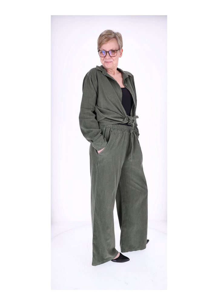 Bluse damen Feincord