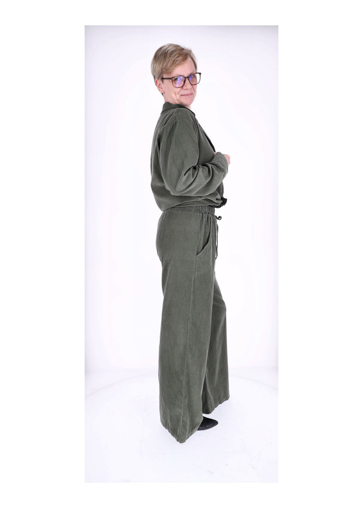 Schlupfhose Damen Feincord