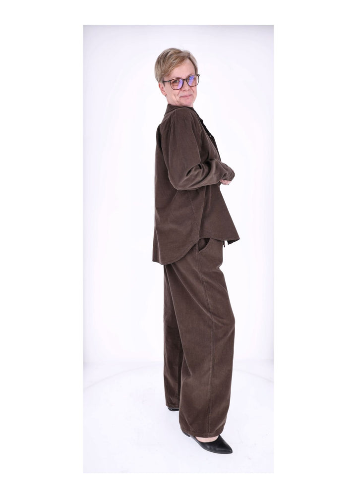 Schlupfhose Damen Feincord