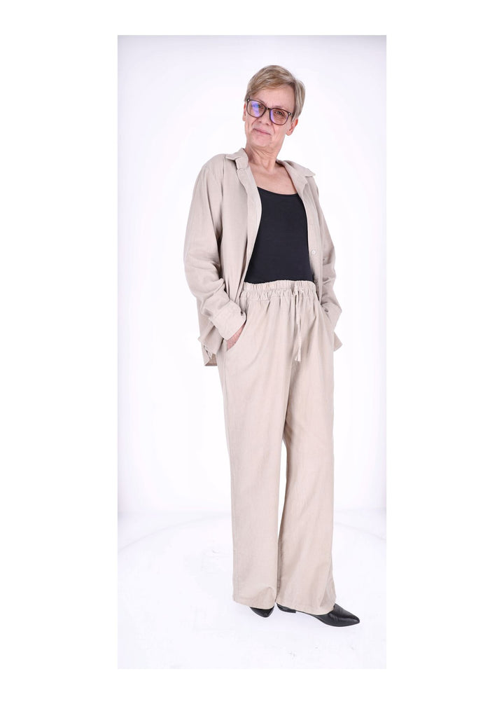 Schlupfhose Damen Feincord