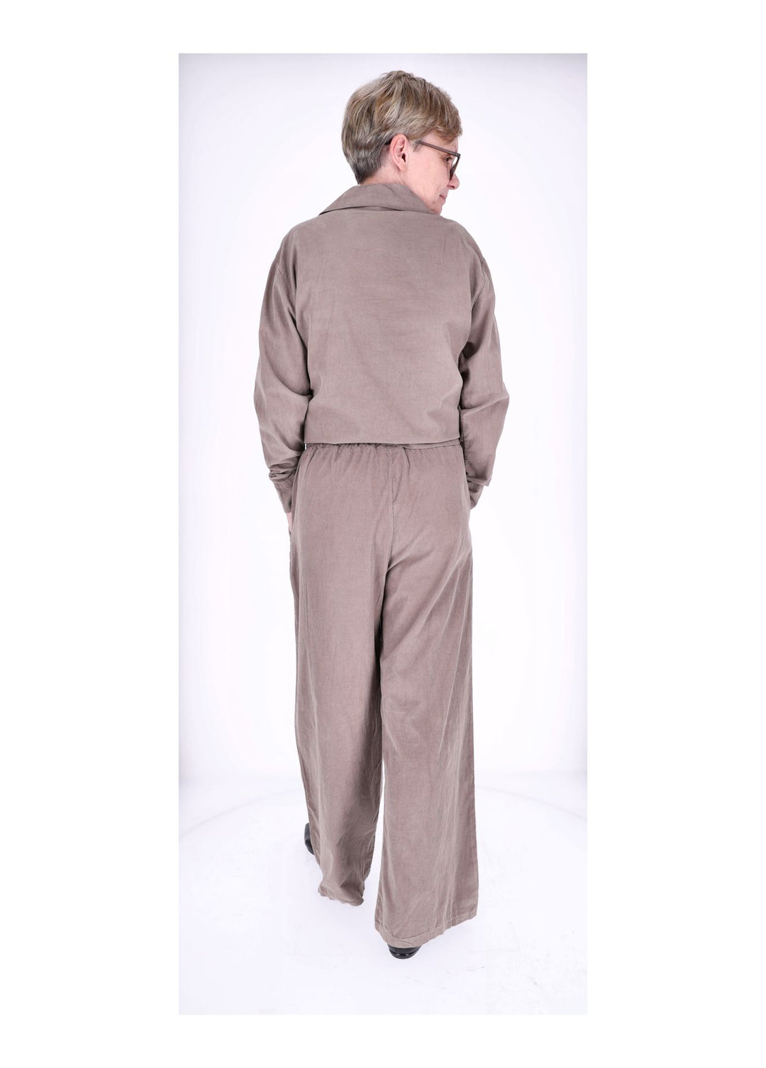 Schlupfhose Damen Feincord